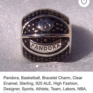 Authentic Pandora basketball charm